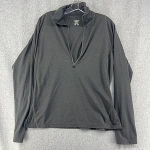 Columbia Titanium 1/4 Zip Pullover Sweater Women's Large* Grey Omni-Shade Ladies